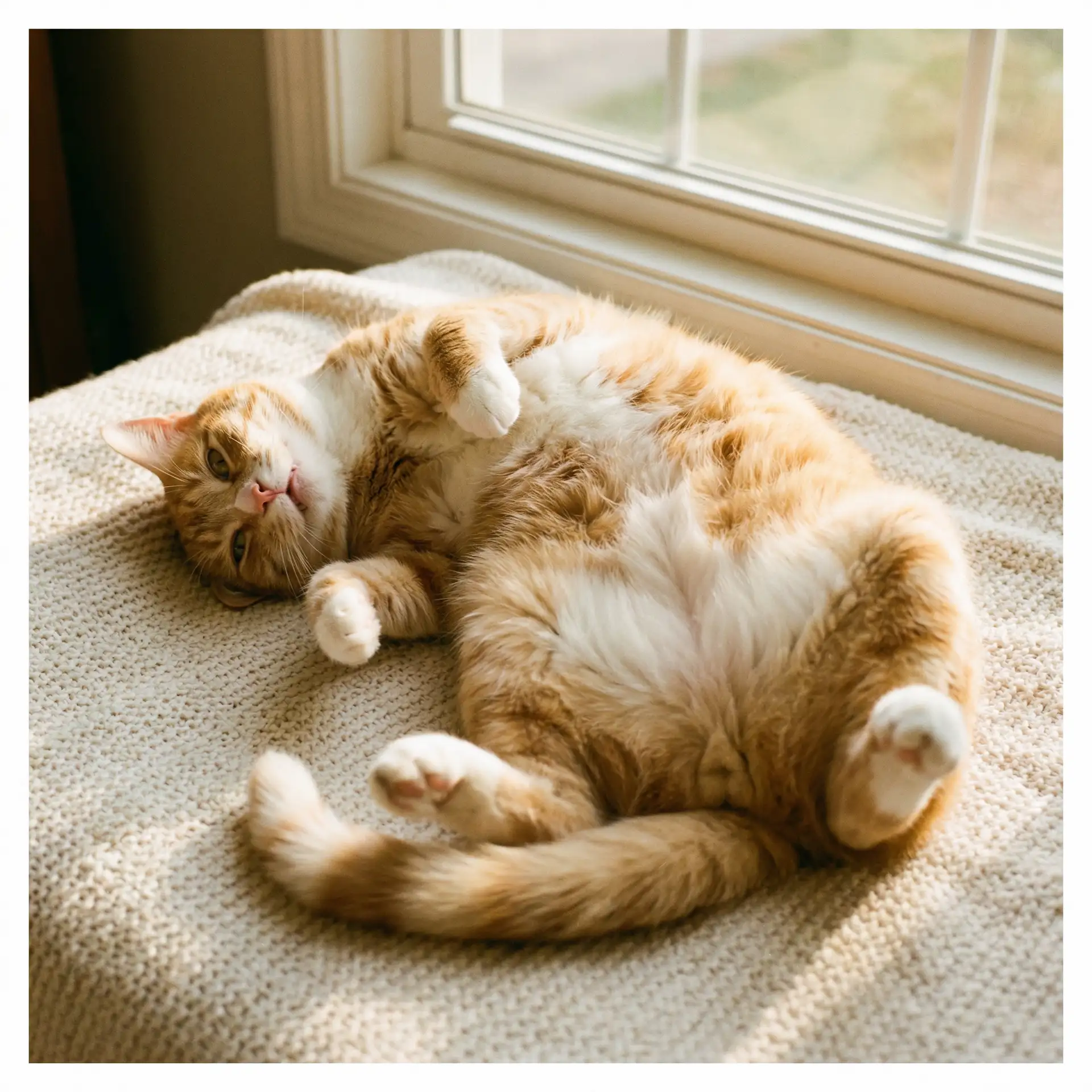 猫咪仰躺露出肚皮 - 在线观看的直播